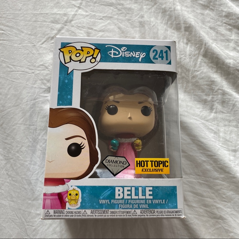 Funko Pop Belle Diamond Hot Topic Exclusive